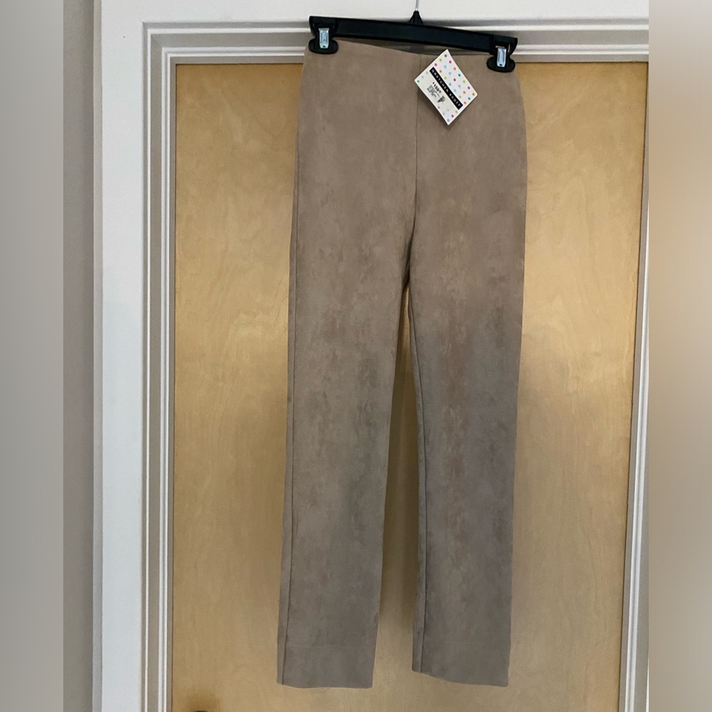 NWT Gretchen Scott vegan ultra suede leggings